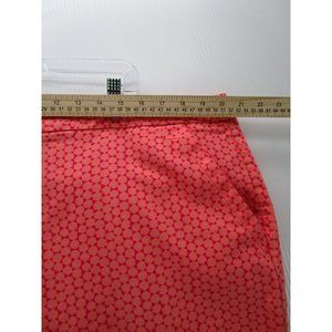 Lane Bryant capris Pants Plus 22 High Rise Straight Stretch Preppy pink orange